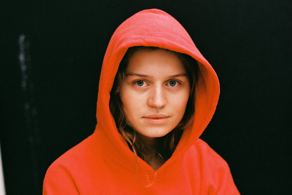 girl in red